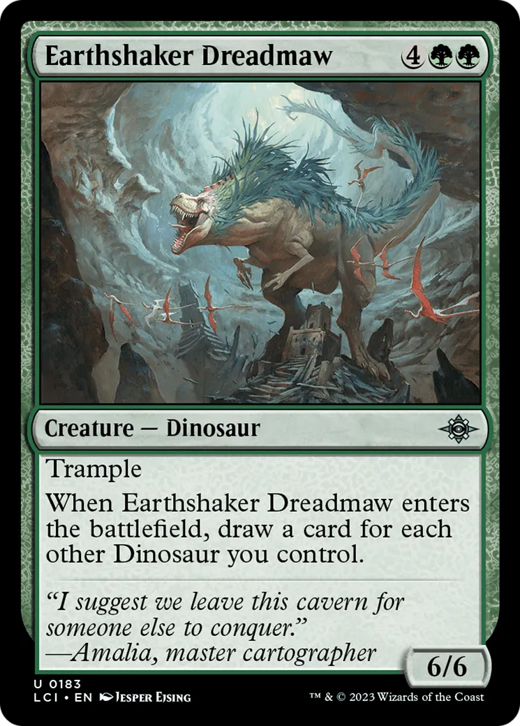 Earthshaker Dreadmaw — The Lost Caverns of Ixalan — Magic: The Gathering