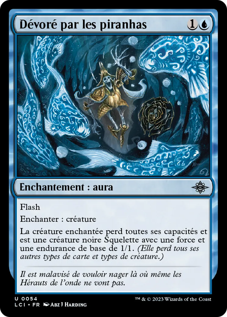 Dévoré par les piranhas — The Lost Caverns of Ixalan — Magic: The Gathering