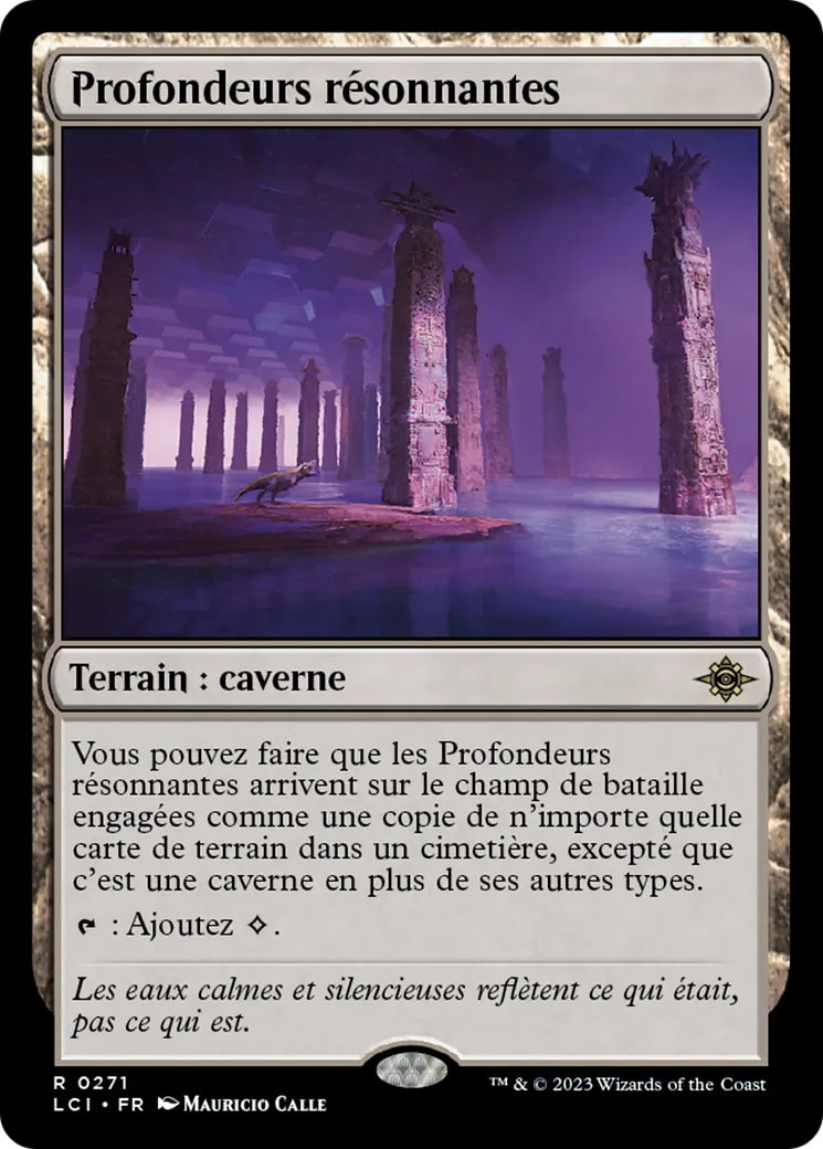 Profondeurs résonnantes — The Lost Caverns of Ixalan — Magic: The Gathering