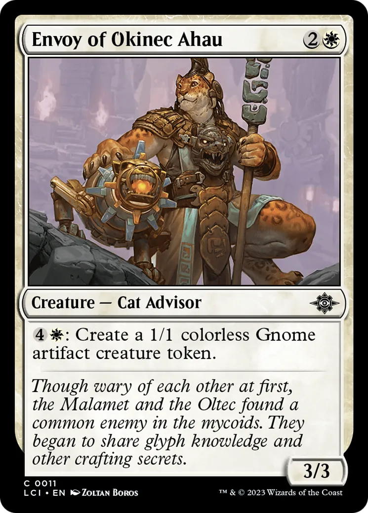 Représentant d'Okinec Ahau — The Lost Caverns of Ixalan — Magic: The Gathering