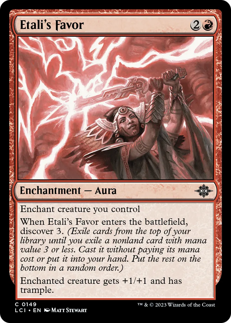 Faveur d'Etali — The Lost Caverns of Ixalan — Magic: The Gathering