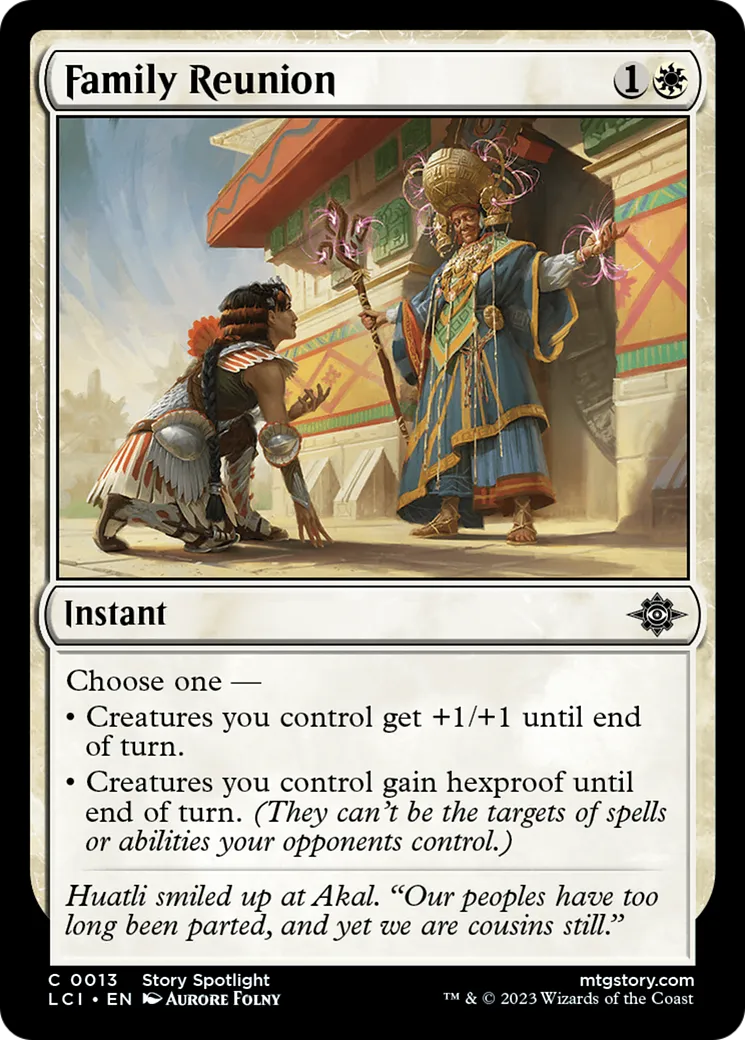 Réunion de famille — The Lost Caverns of Ixalan — Magic: The Gathering