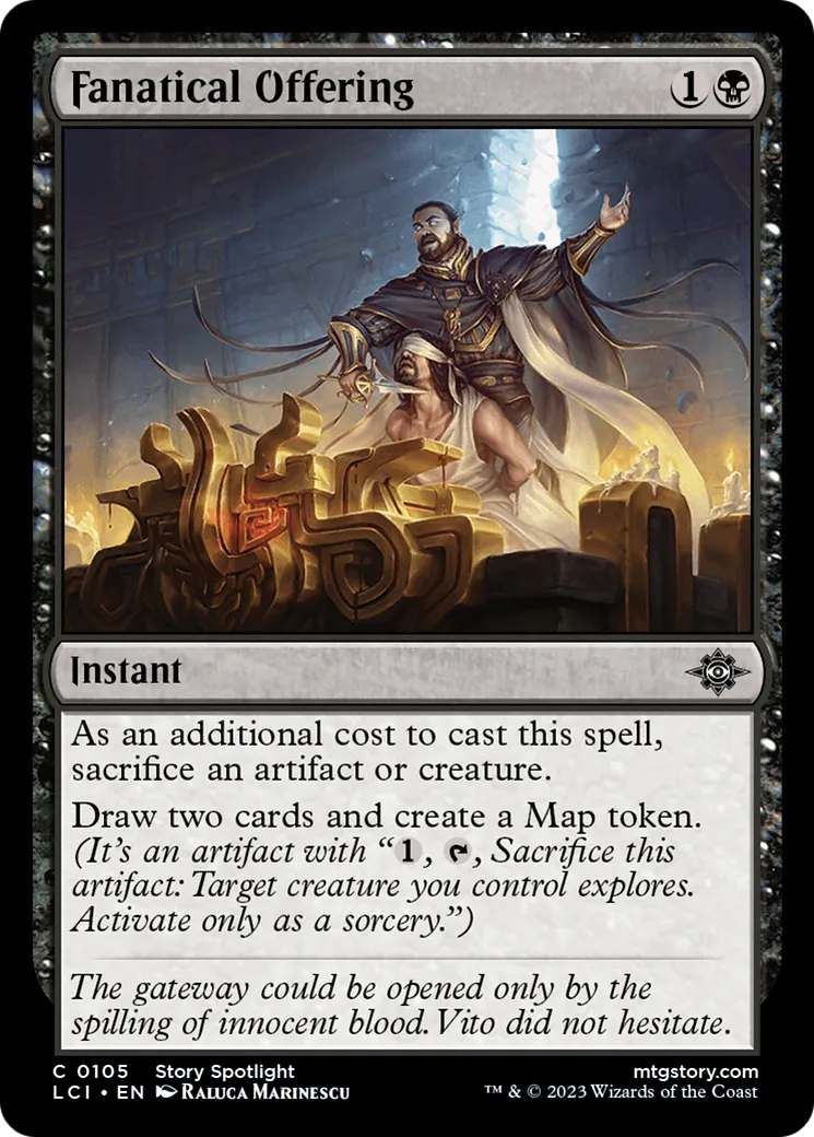 Fanatical Offering — The Lost Caverns of Ixalan — Magic: The Gathering