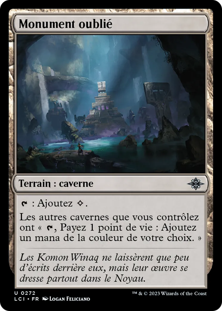 Monument oublié — The Lost Caverns of Ixalan — Magic: The Gathering
