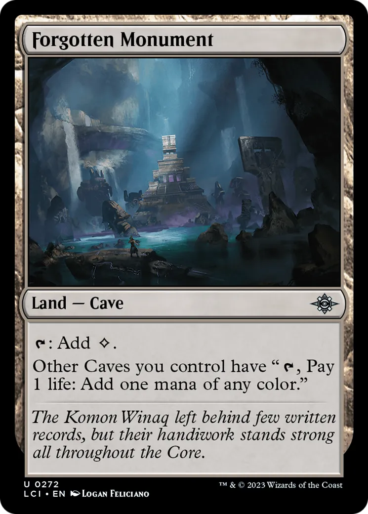 Forgotten Monument — The Lost Caverns of Ixalan — Magic: The Gathering