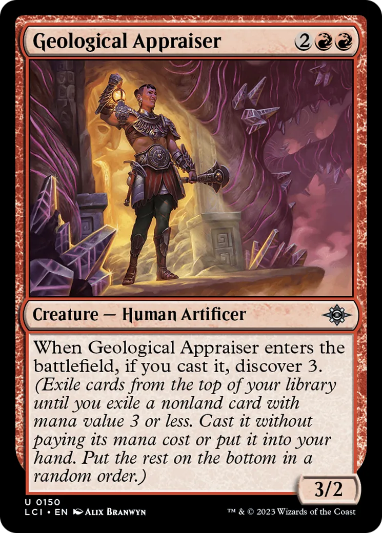Évaluateur géologique — The Lost Caverns of Ixalan — Magic: The Gathering