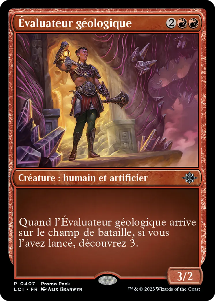 Évaluateur géologique — The Lost Caverns of Ixalan — Magic: The Gathering