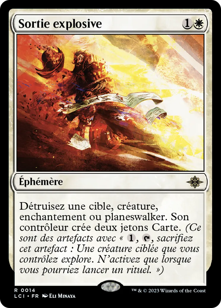 Sortie explosive — The Lost Caverns of Ixalan — Magic: The Gathering