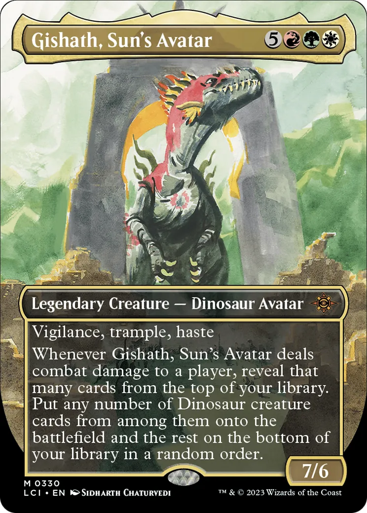 Gishath, Sun's Avatar — The Lost Caverns of Ixalan — Magic: The Gathering