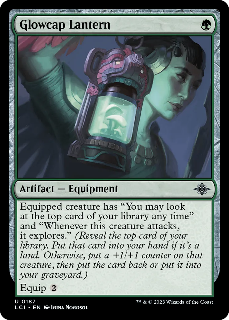 Glowcap Lantern — The Lost Caverns of Ixalan — Magic: The Gathering
