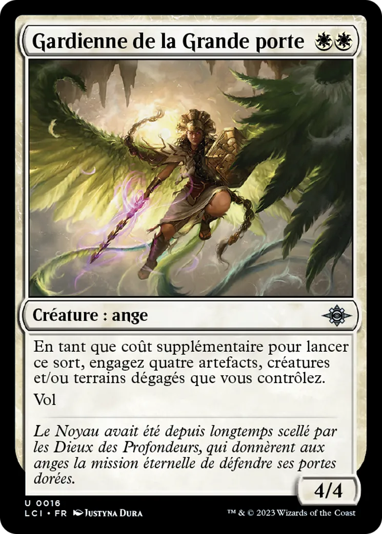 Gardienne de la Grande porte — The Lost Caverns of Ixalan — Magic: The Gathering