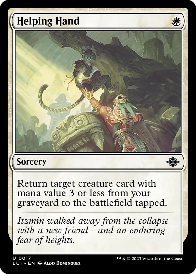 Helping Hand — The Lost Caverns of Ixalan — Magic: The Gathering