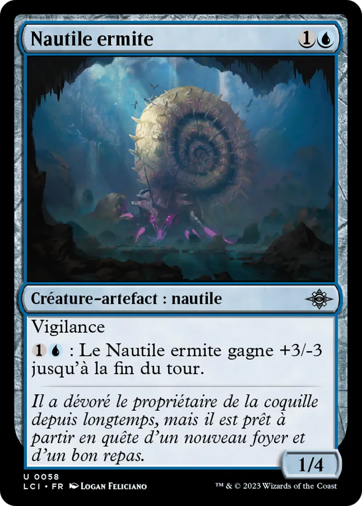 Nautile ermite — The Lost Caverns of Ixalan — Magic: The Gathering