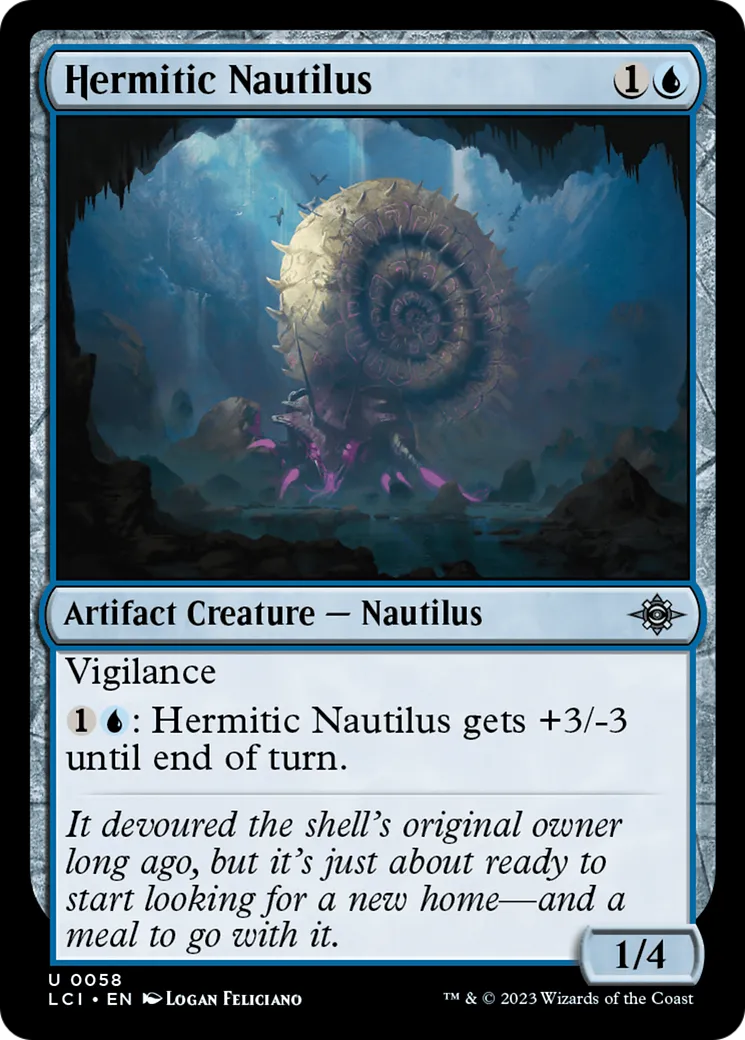 Nautile ermite — The Lost Caverns of Ixalan — Magic: The Gathering