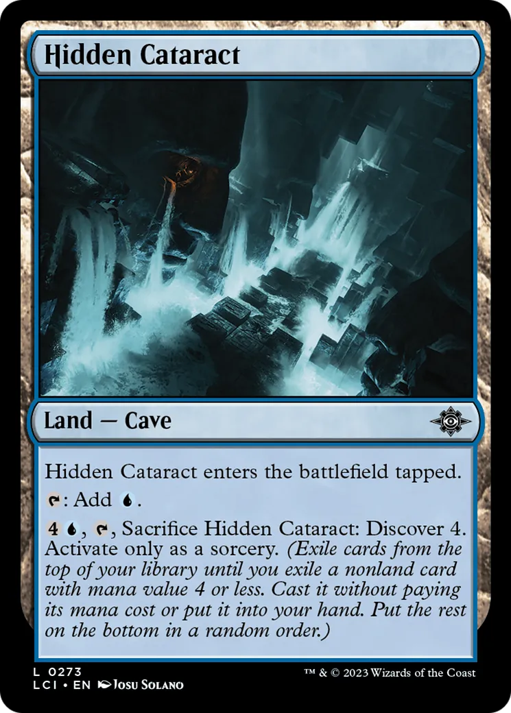 Hidden Cataract — The Lost Caverns of Ixalan — Magic: The Gathering