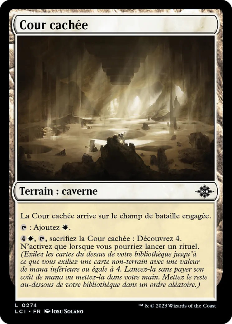Cour cachée — The Lost Caverns of Ixalan — Magic: The Gathering
