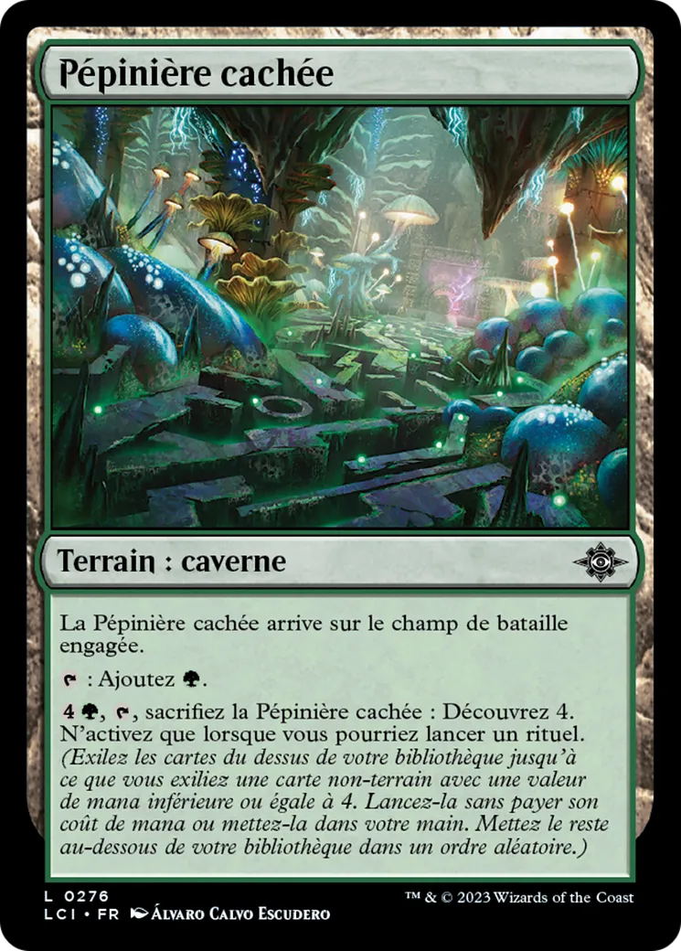 Pépinière cachée — The Lost Caverns of Ixalan — Magic: The Gathering