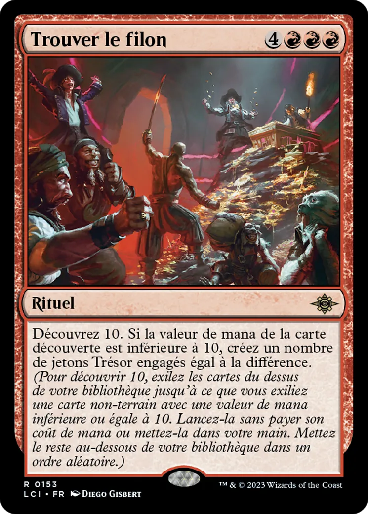 Trouver le filon — The Lost Caverns of Ixalan — Magic: The Gathering