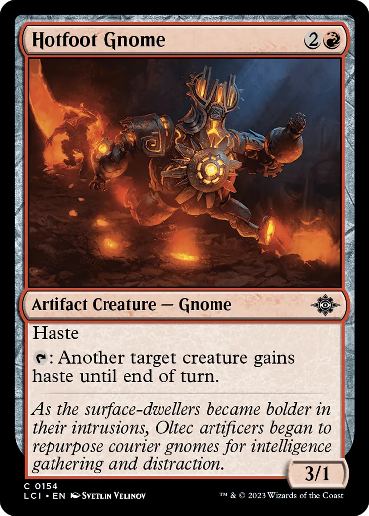 Hotfoot Gnome — The Lost Caverns of Ixalan — Magic: The Gathering