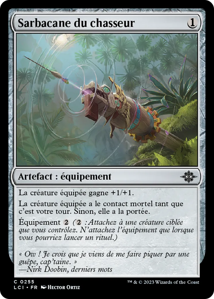 Sarbacane du chasseur — The Lost Caverns of Ixalan — Magic: The Gathering