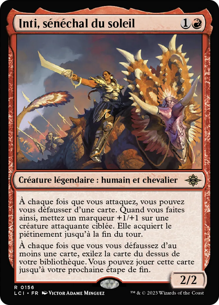 Inti, sénéchal du soleil — The Lost Caverns of Ixalan — Magic: The Gathering