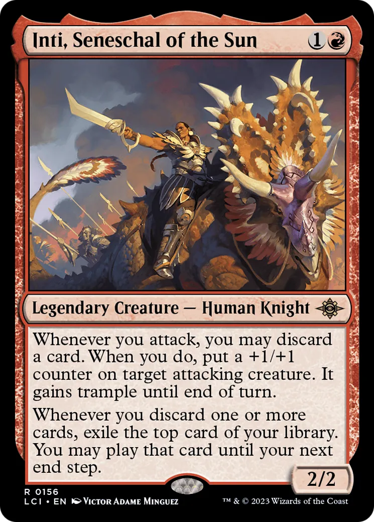 Inti, Seneschal of the Sun — The Lost Caverns of Ixalan — Magic: The Gathering