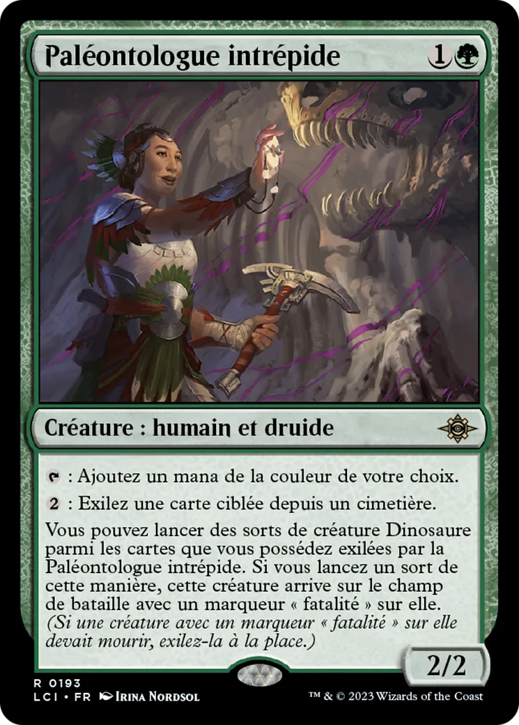 Paléontologue intrépide — The Lost Caverns of Ixalan — Magic: The Gathering