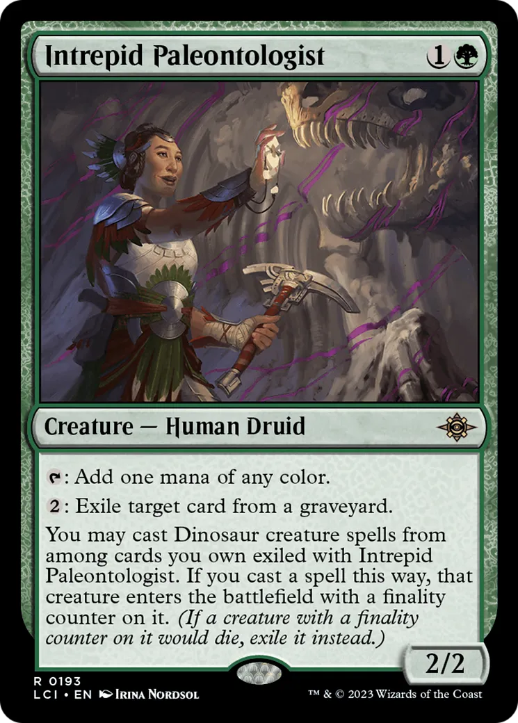 Paléontologue intrépide — The Lost Caverns of Ixalan — Magic: The Gathering