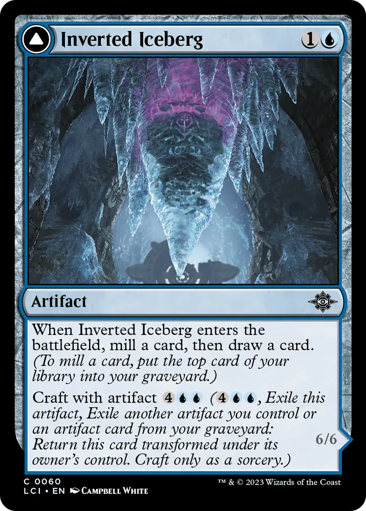 Inverted Iceberg // Iceberg Titan — The Lost Caverns of Ixalan — Magic: The Gathering