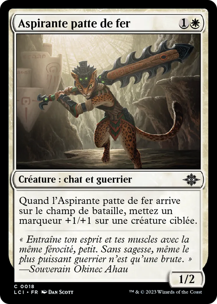 Aspirante patte de fer — The Lost Caverns of Ixalan — Magic: The Gathering