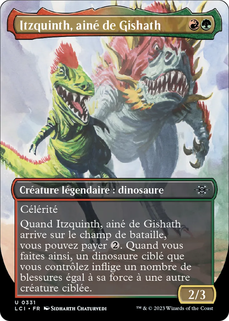 Itzquinth, ainé de Gishath — The Lost Caverns of Ixalan — Magic: The Gathering