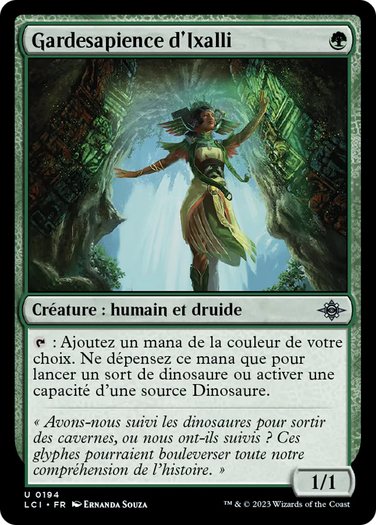 Gardesapience d'Ixalli — The Lost Caverns of Ixalan — Magic: The Gathering