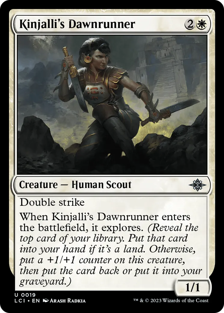 Coureuse de l'aube de Kinjalli — The Lost Caverns of Ixalan — Magic: The Gathering