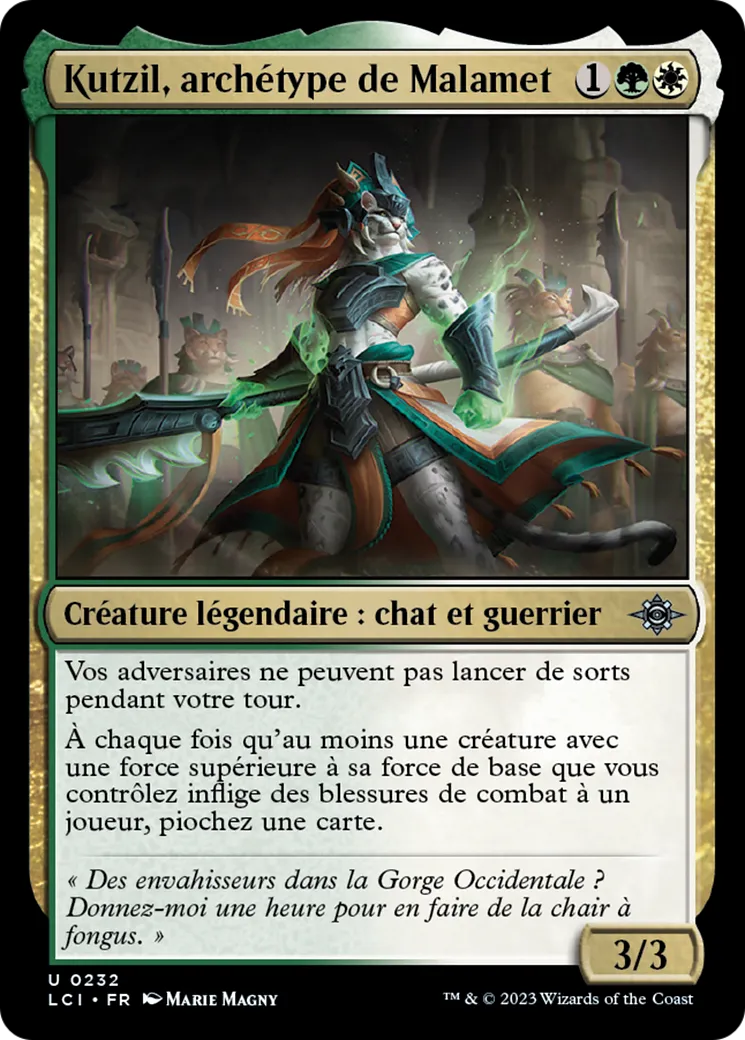 Kutzil, archétype de Malamet — The Lost Caverns of Ixalan — Magic: The Gathering