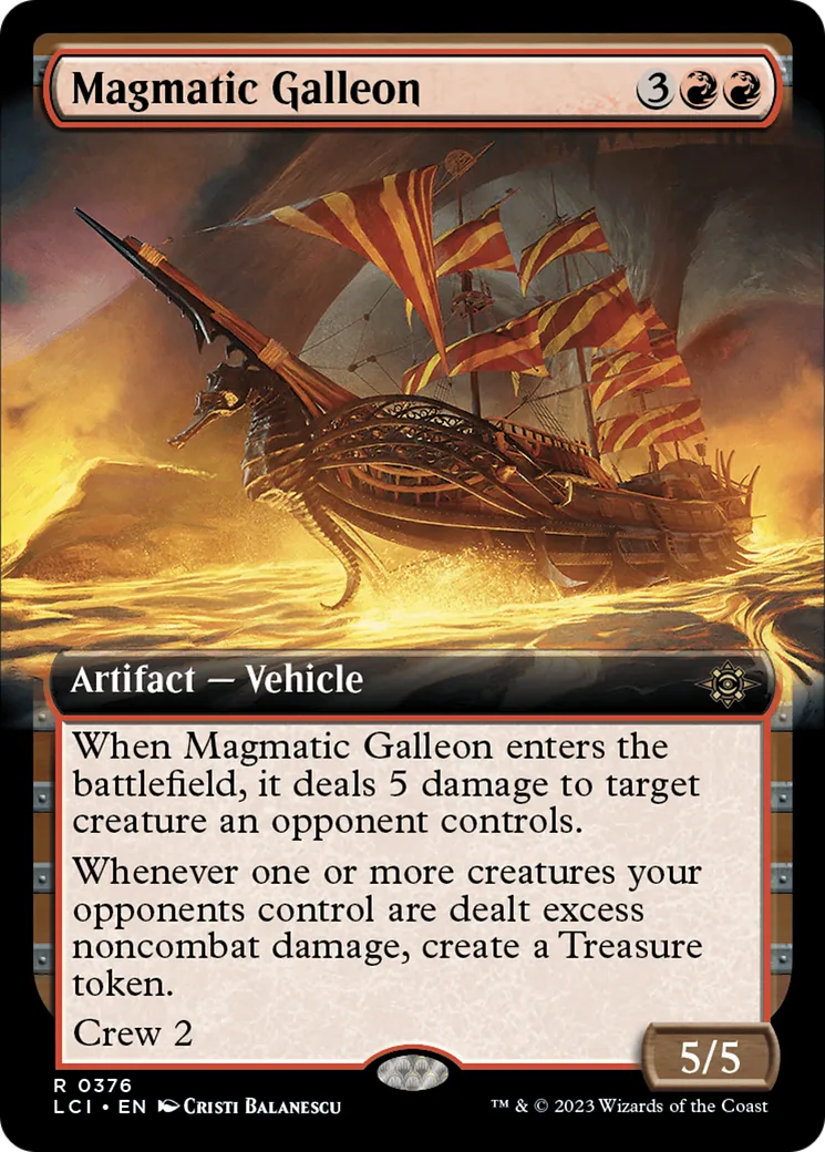Magmatic Galleon — The Lost Caverns of Ixalan — Magic: The Gathering