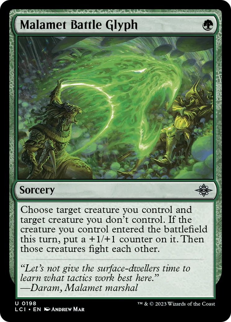 Malamet Battle Glyph — The Lost Caverns of Ixalan — Magic: The Gathering