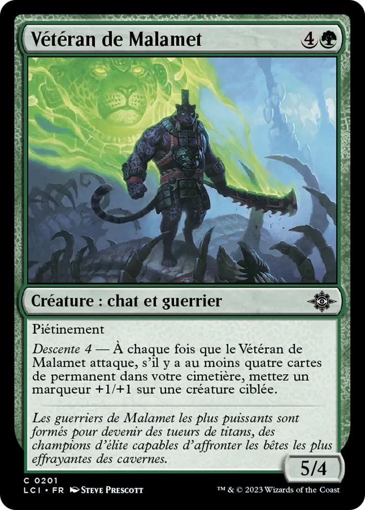Vétéran de Malamet — The Lost Caverns of Ixalan — Magic: The Gathering