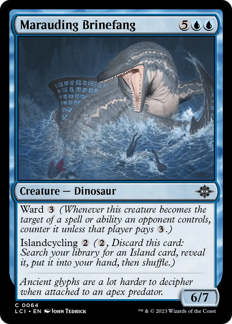 Croc-des-flots en maraude — The Lost Caverns of Ixalan — Magic: The Gathering