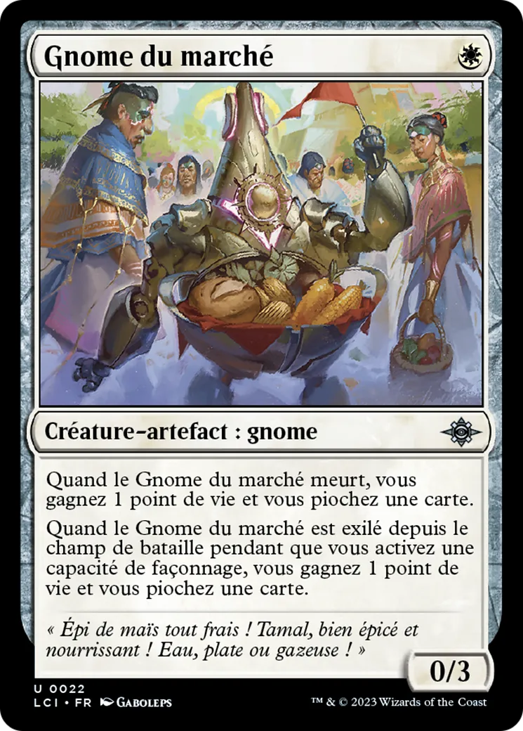 Gnome du marché — The Lost Caverns of Ixalan — Magic: The Gathering