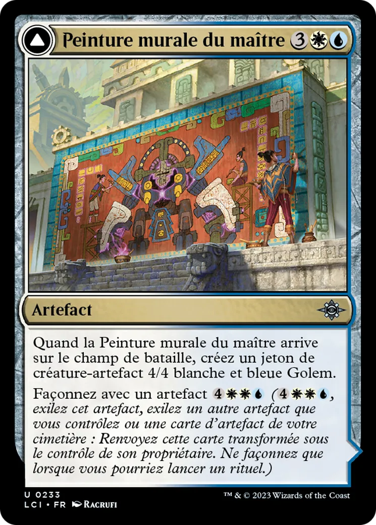 Peinture murale du maître // Manufacture du maître — The Lost Caverns of Ixalan — Magic: The Gathering