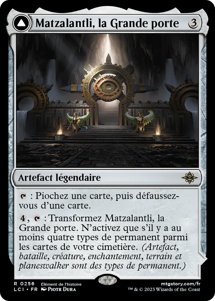 Matzalantli, la Grande porte // Le Noyau — The Lost Caverns of Ixalan — Magic: The Gathering