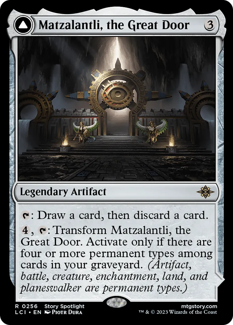 Matzalantli, la Grande porte // Le Noyau — The Lost Caverns of Ixalan — Magic: The Gathering