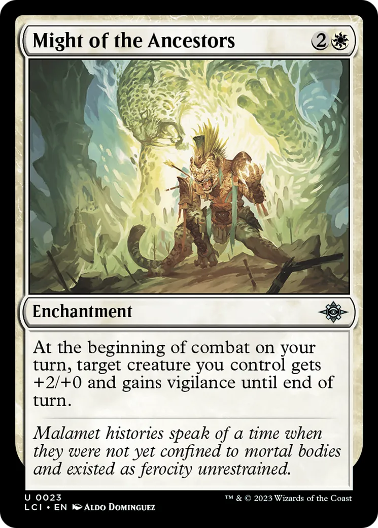 Might of the Ancestors — The Lost Caverns of Ixalan — Magic: The Gathering