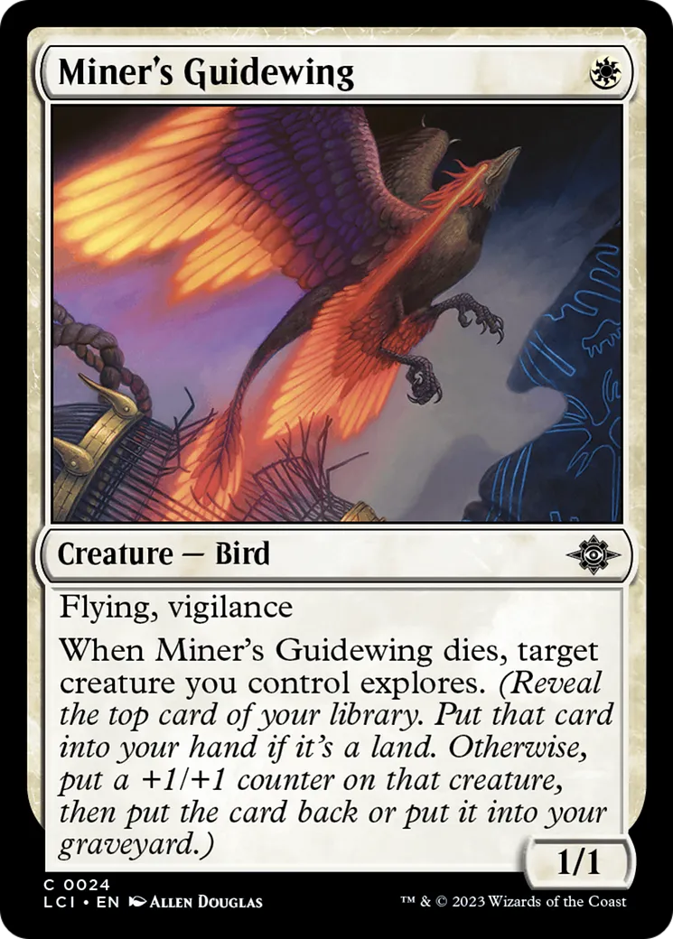 Miner's Guidewing from The Lost Caverns of Ixalan - Magic: The Gathering