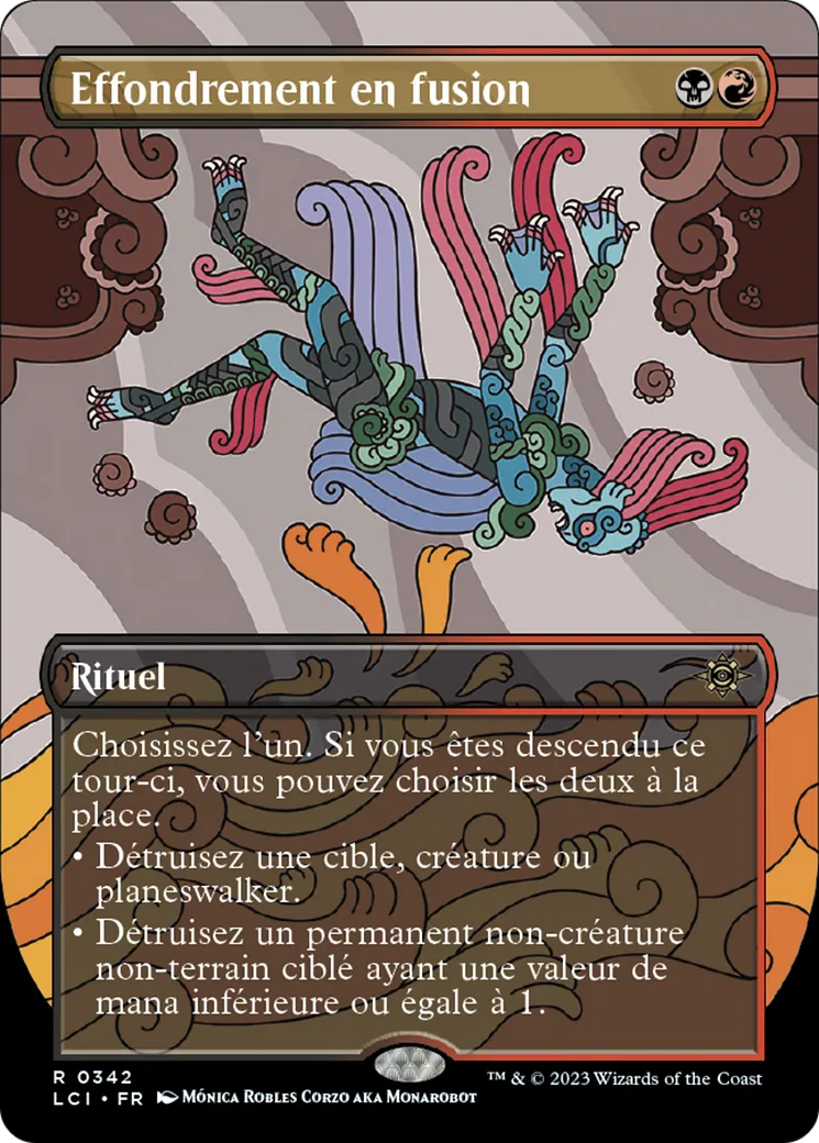 Effondrement en fusion — The Lost Caverns of Ixalan — Magic: The Gathering