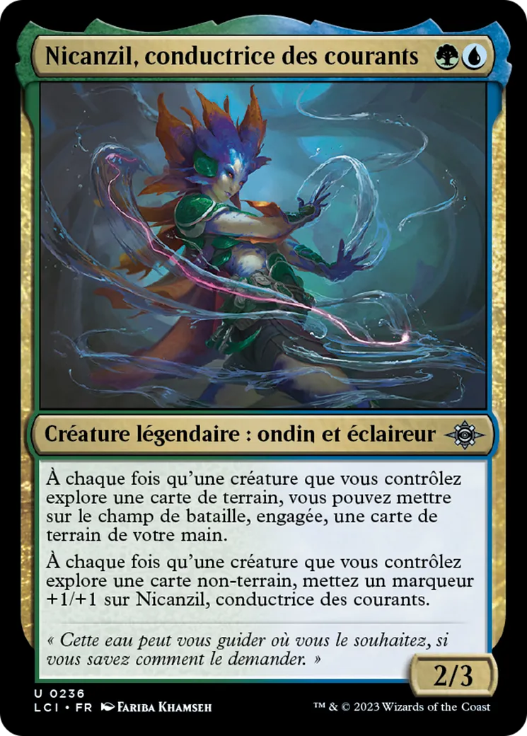 Nicanzil, conductrice des courants — The Lost Caverns of Ixalan — Magic: The Gathering