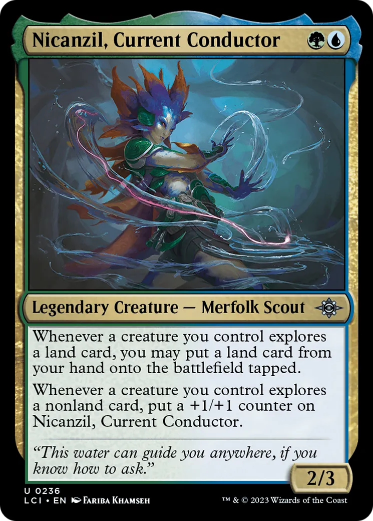 Nicanzil, conductrice des courants — The Lost Caverns of Ixalan — Magic: The Gathering