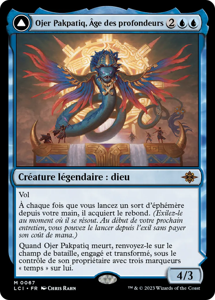Ojer Pakpatiq, Âge des profondeurs // Temple des cycles du temps — The Lost Caverns of Ixalan — Magic: The Gathering