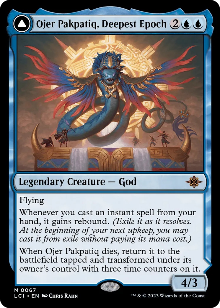 Ojer Pakpatiq, Deepest Epoch // Temple of Cyclical Time from The Lost Caverns of Ixalan - Magic: The Gathering