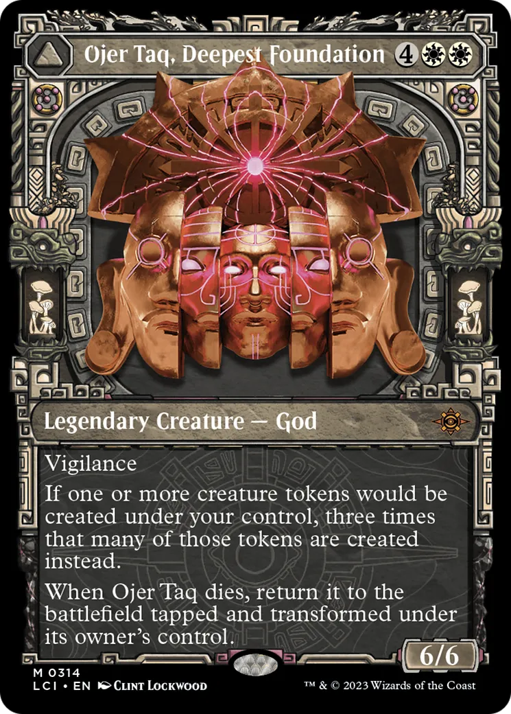 Ojer Taq, Deepest Foundation // Temple of Civilization — The Lost Caverns of Ixalan — Magic: The Gathering